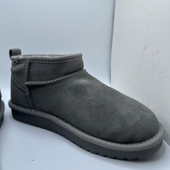 CUSHIONAIRE Women's pull on boot 7.5 GRAY - Picture 6 of 7